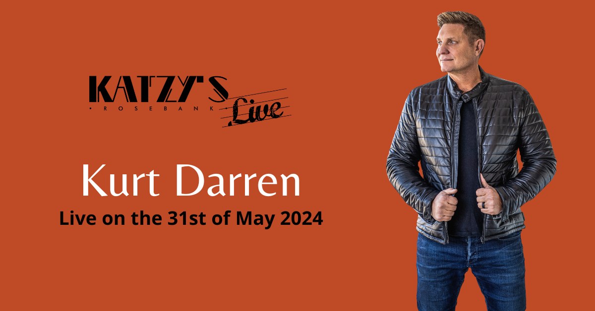 Kurt Darren at Katzy's Live on the 31st of May 2024