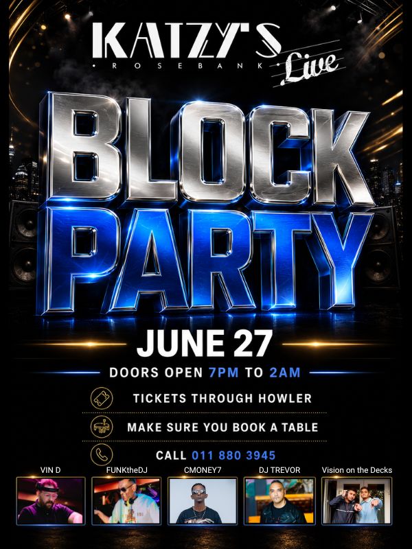 Block Party Katzy's Live